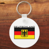 Deutschland Flag Schlüsselanhänger (Vorderseite)