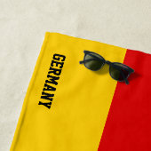 Deutschland Flag Splendid Patriotic Strandtuch (Beispiel)