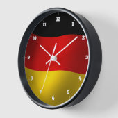 DEUTSCHLAND FLAG UHR (Winkel)