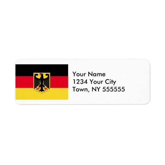 Deutschland-Flagge (Vorne)