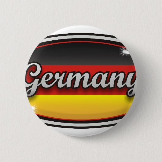 Deutschland-Flagge 1 Button (Vorderseite)