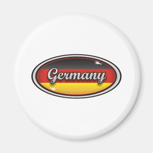 Deutschland - Flagge 1 Magnet (Vorne)