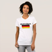 Deutschland-Flagge 1 T-Shirt (Vorne ganz)