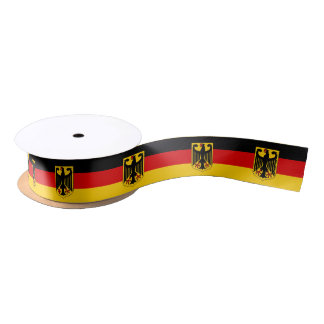 Deutschland Flagge & Adler Deutschland - Reise, Ur Satinband