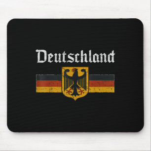 Deutschland-Flagge-Adler-Vintage-Deutsches-Erbe-St Mousepad