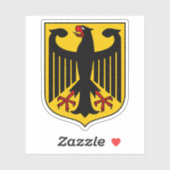 Deutschland-Flagge Aufkleber (Blatt)