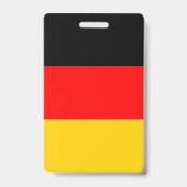 Deutschland-Flagge Ausweis (Rückseite)
