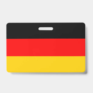 Deutschland-Flagge Ausweis