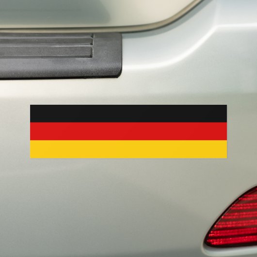 Deutschland-Flagge Autoaufkleber (Auf Auto)