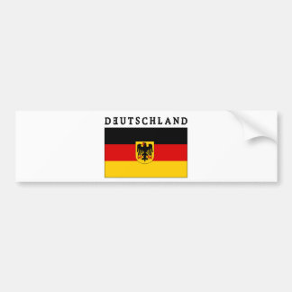 Deutschland Flagge Autoaufkleber
