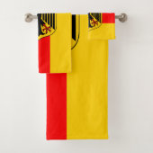 Deutschland-Flagge Badhandtuch Set (Insitu)