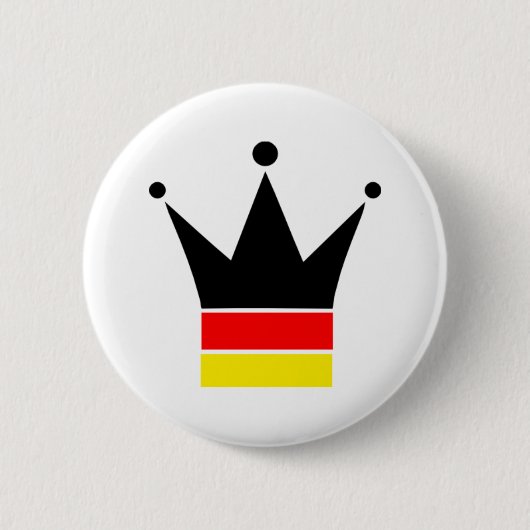 Deutschland-Flagge Button (Vorderseite)
