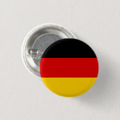 Deutschland Flagge Button (Vorne & Hinten)