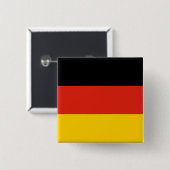 Deutschland-Flagge Button (Vorne & Hinten)