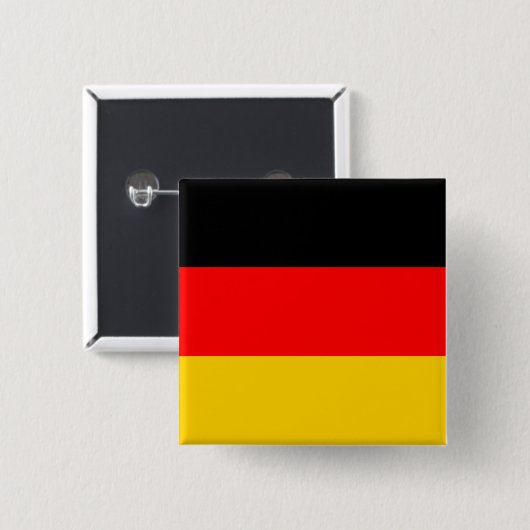 Deutschland-Flagge Button (Vorne & Hinten)