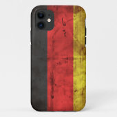Deutschland Flagge Case-Mate iPhone Hülle (Rückseite)