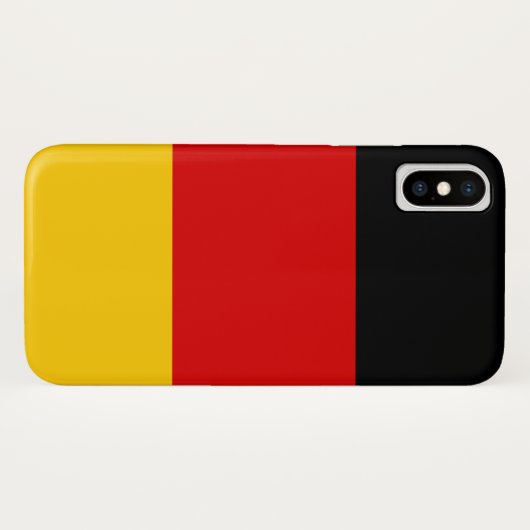 Deutschland-Flagge Case-Mate iPhone Hülle (Rückseite (Horizontal))