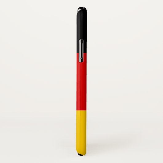 Deutschland-Flagge Case-Mate iPhone Hülle (Hinten/Rechts)