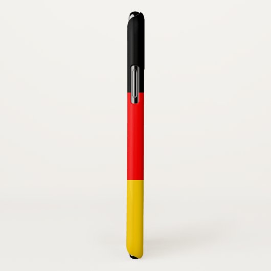Deutschland-Flagge Case-Mate iPhone Hülle (Hinten/Rechts)