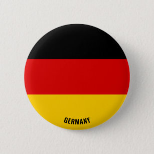 Deutschland Flagge Charming Patriotic Button