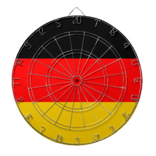 Deutschland-Flagge Dartscheibe
