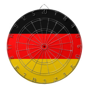 Deutschland-Flagge Dartscheibe
