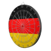 Deutschland-Flagge Dartscheibe (Vorderseite rechts)