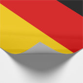 Deutschland-Flagge - Deutschland Geschenkpapier (Ecke)