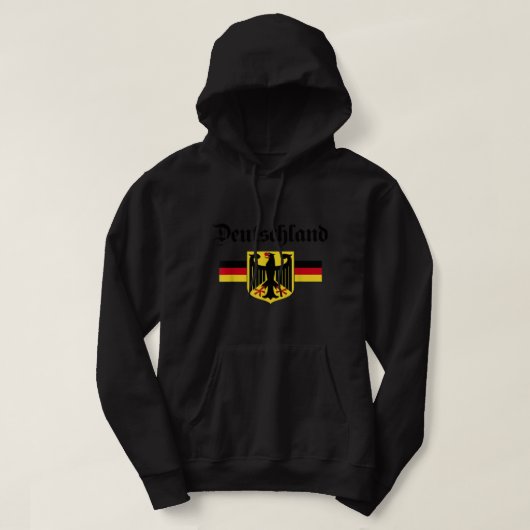 Deutschland Flagge Eagle Deutschland Deutschland Hoodie (Design vorne)