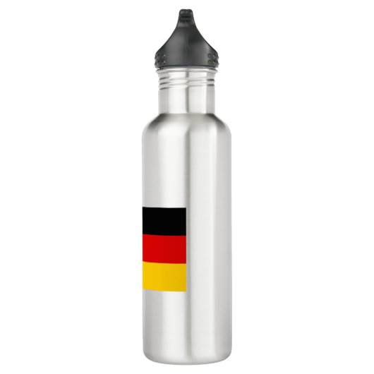 Deutschland - Flagge Edelstahlflasche (Rechts)
