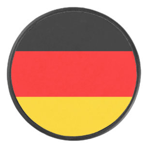 Deutschland-Flagge Eishockey Puck