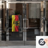 Deutschland-Flagge Fensteraufkleber (Büro Tür)