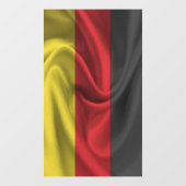 Deutschland-Flagge Fensteraufkleber (Blatt)