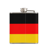 Deutschland-Flagge Flachmann (Rückseite)