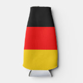 Deutschland-Flagge Flaschenkühler (Vorderseite)