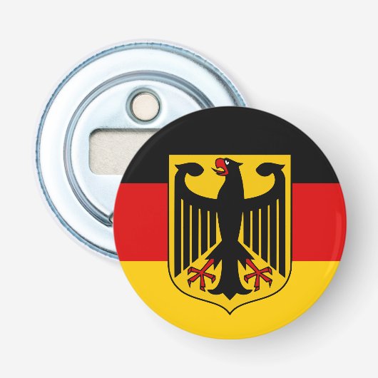 Deutschland-Flagge Flaschenöffner (Vorderseite)