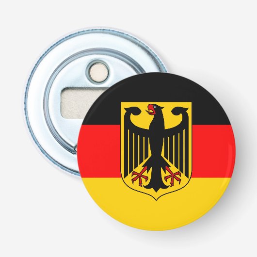 Deutschland-Flagge Flaschenöffner (Vorderseite)