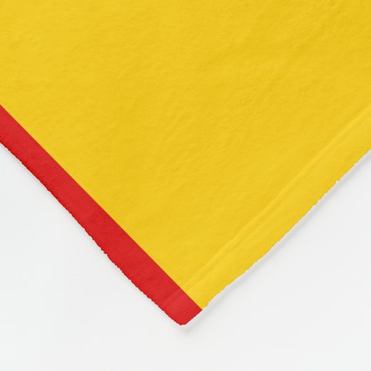 Deutschland-Flagge Fleecedecke (Ecke)