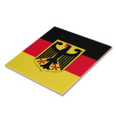 Deutschland-Flagge Fliese (Seite)