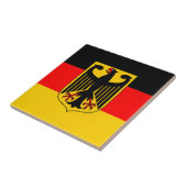 Deutschland-Flagge Fliese (Seite)