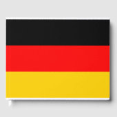 Deutschland-Flagge Gästebuch (Vorderseite)