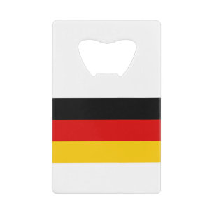 Deutschland - Flagge Geldbeutel Flaschenöffner