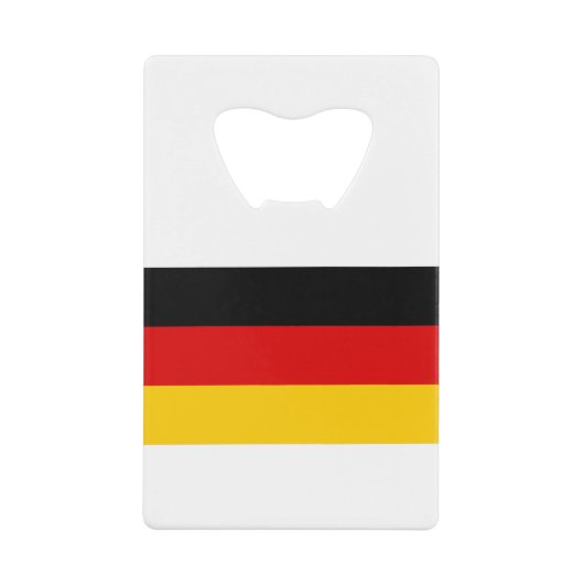 Deutschland - Flagge Geldbeutel Flaschenöffner (Vorderseite)