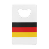 Deutschland - Flagge Geldbeutel Flaschenöffner (Rückseite)