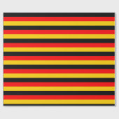 Deutschland-Flagge Geschenkpapier (Flach)