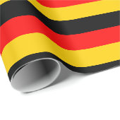 Deutschland-Flagge Geschenkpapier (Rolleneckpunkt)