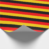 Deutschland-Flagge Geschenkpapier (Ecke)