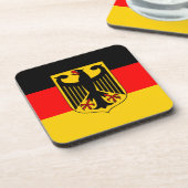 Deutschland-Flagge Getränkeuntersetzer (Linke Seite)
