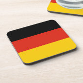 Deutschland-Flagge Getränkeuntersetzer (Linke Seite)