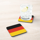 Deutschland-Flagge Getränkeuntersetzer (Rechte Seite)